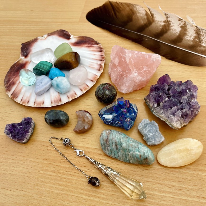 Cleansing Crystals During a Full Moon