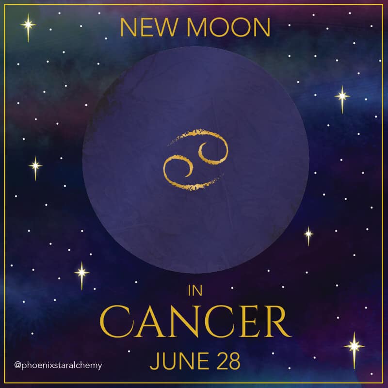new moon in cancer - phoenix star alchemy