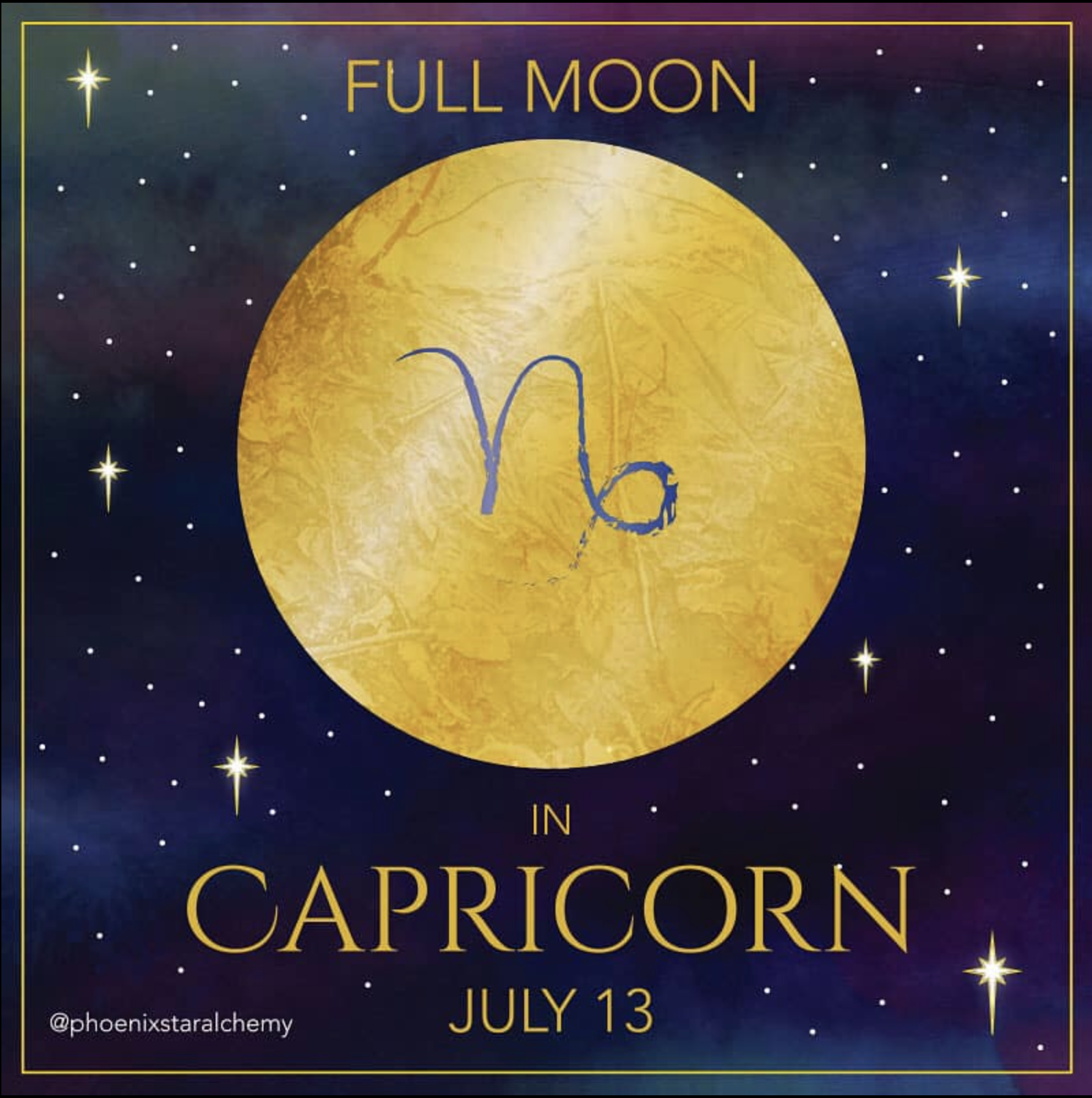 Happy Full Moon in Capricorn 2022!