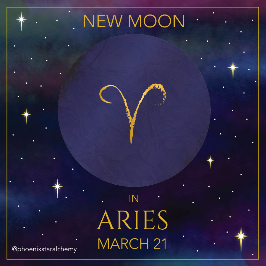 New Moons in Aries 2023 & Solar Eclipse