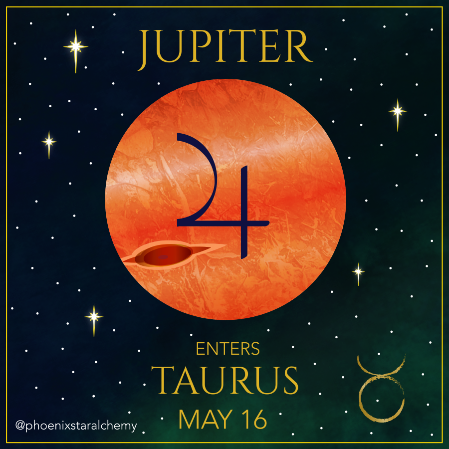 Jupiter Enters Taurus