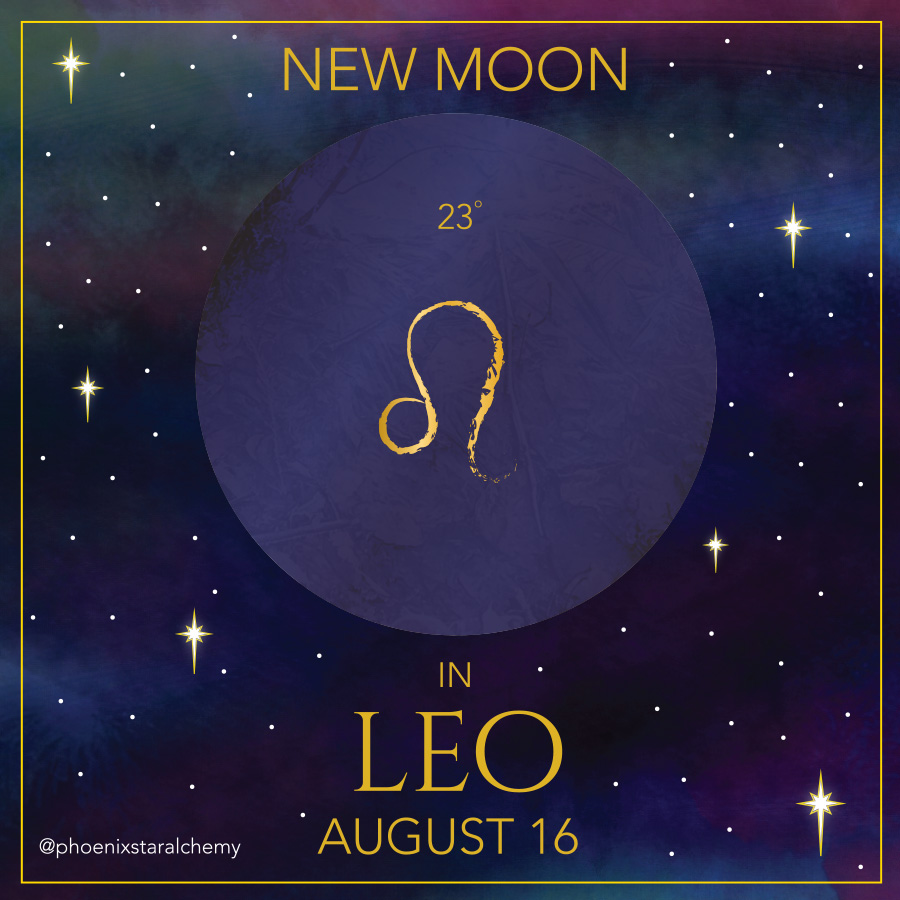 New Moon in Leo - Phoenix Star Alchemy